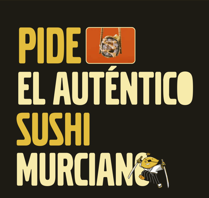 Pide el auténtico sushi murciano. Restaurante Axo Sushi, Murcia